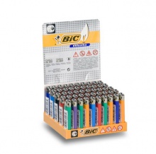 50 original mini bic lighter in different colors - new - product's photo