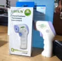 non-contact lcd digital infrared thermometer body temperature adult  - product's photo