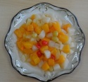  canned fruit cocktail in light syrup - product's photo